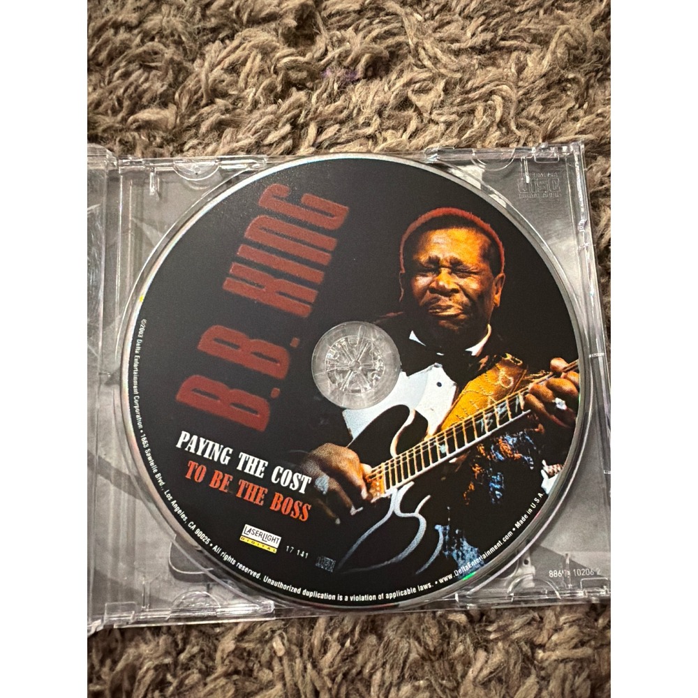 BB King Paying The Cost To Be The Boss CD LaserLight 17 141 Blues Music 2003